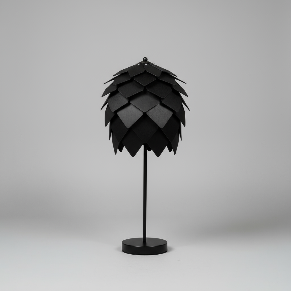 Bordslampa Skogsgläntan Hög, Svart