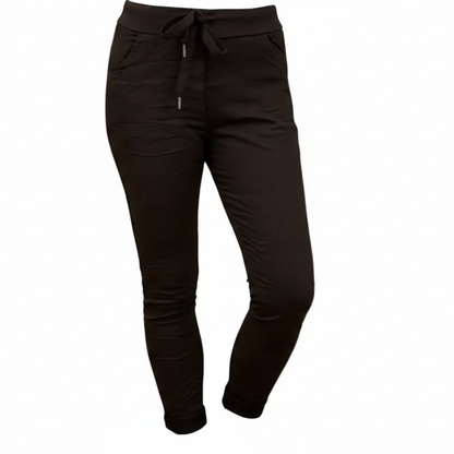 Stretchbyxa Signe, Brun
