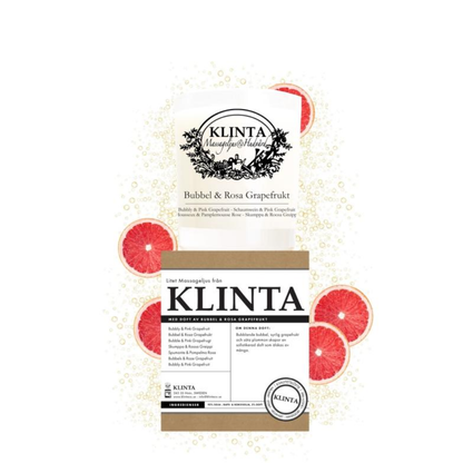 Doft/massageljus Bubbel & Rosa Grapefrukt