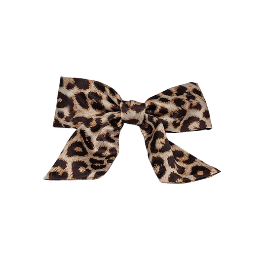 Hårspänne Rosett, hair clip satin Leo