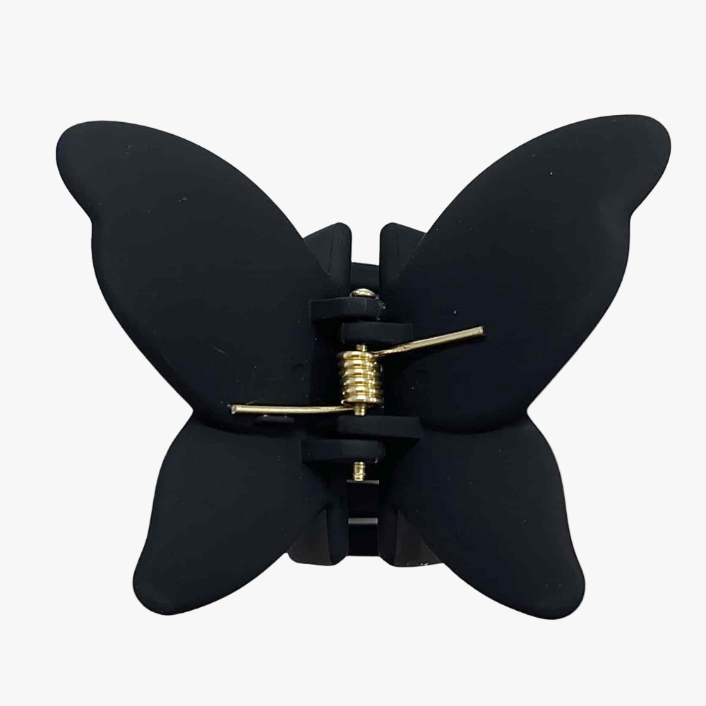 Hårklämma fjäril, Svart