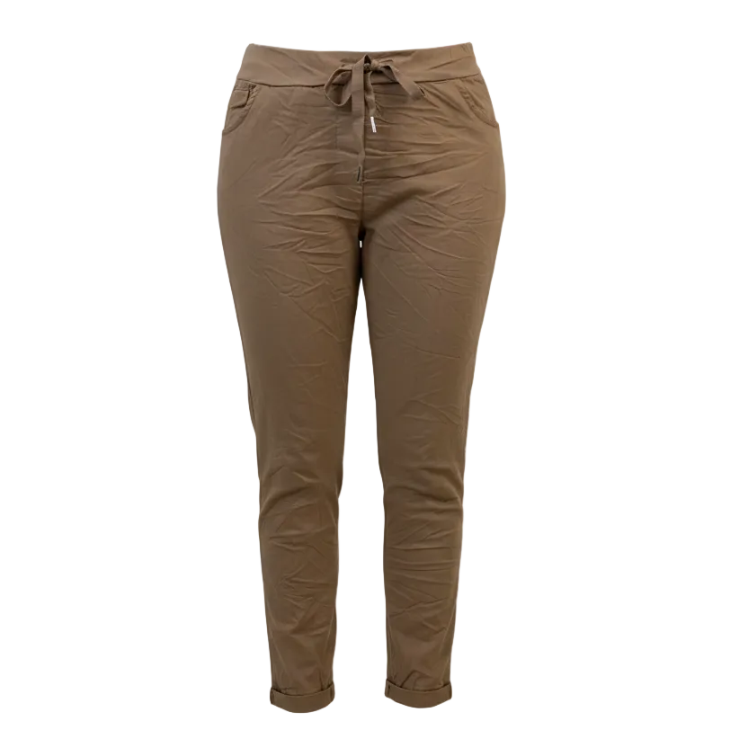 Stretch Trousers Signe, Camel