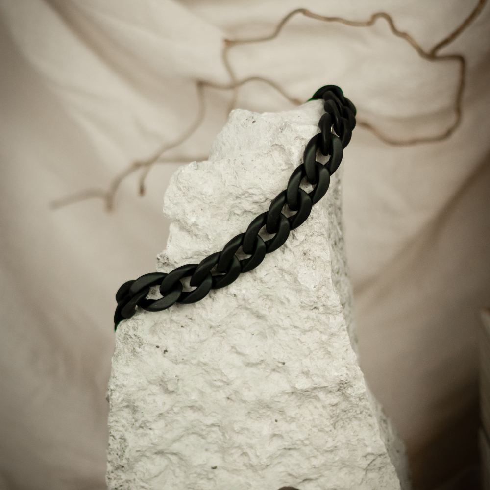 Necklace Chains Of Colour, Black