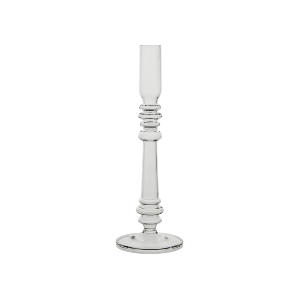 Ljusstake Daisy, Klarglas