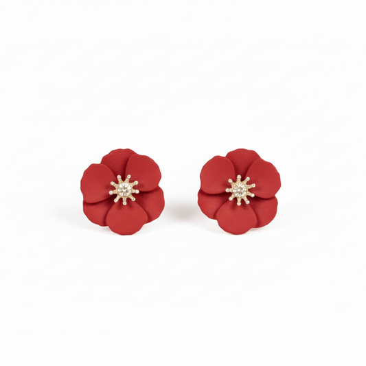 Earrings Delicate Dahlias