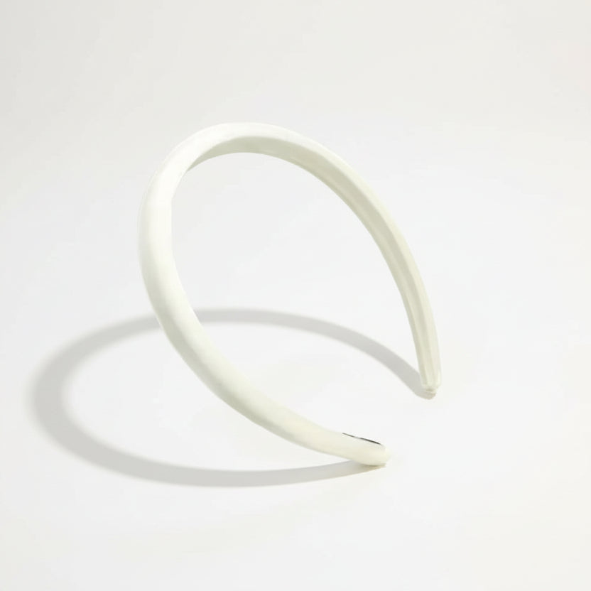 diadem white silk