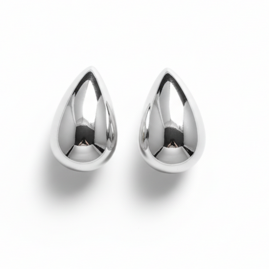 Örhängen Pure Drop, Silver