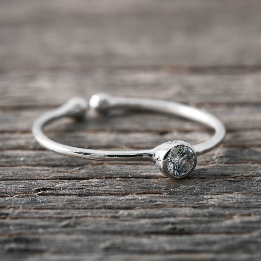 Ring i silver