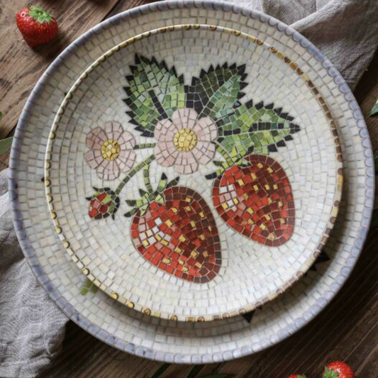 Fat Strawberry Mosaic, Litet