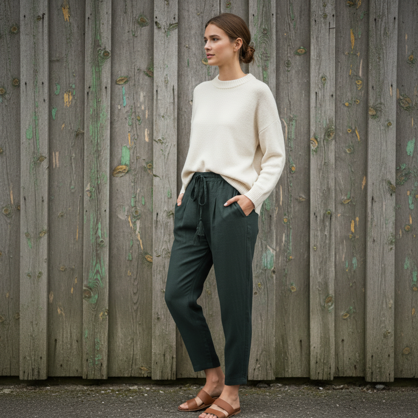 Trousers Filo, Black