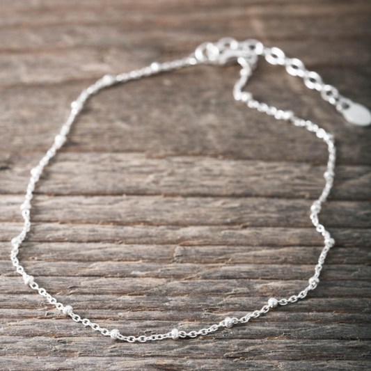 Fotlänk, Tunn länk med kulor