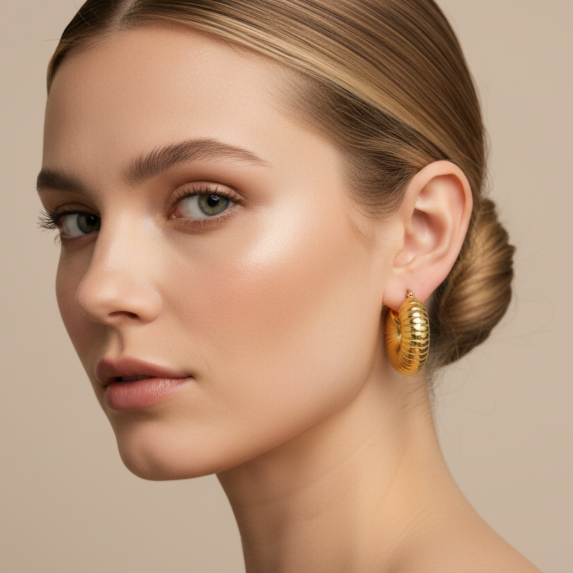 Earrings Golden Year