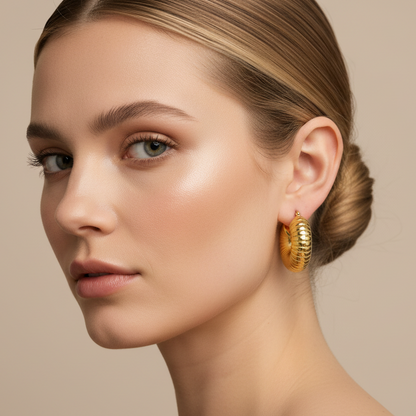 Earrings Golden Year