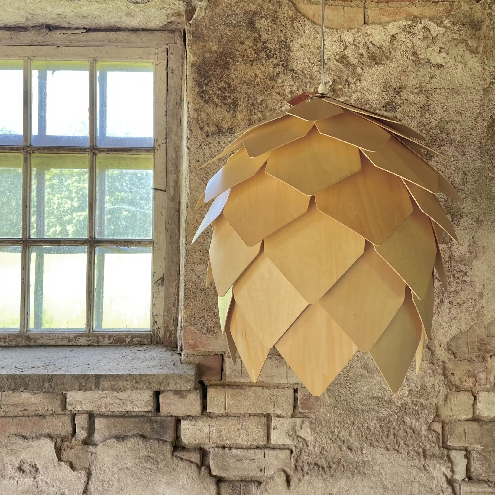 frera design skogsgläntan kotte lampa