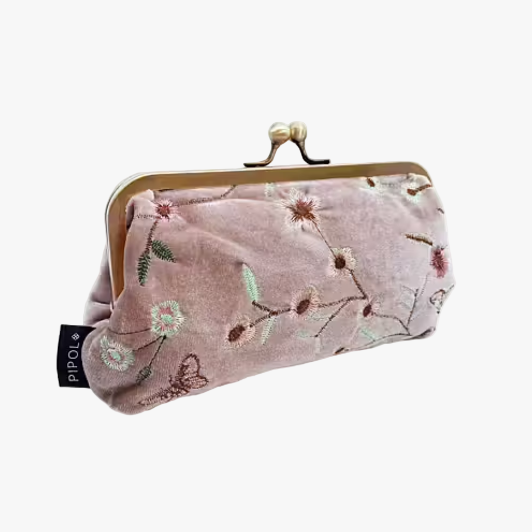 Necessär Garden velvet, Rosa