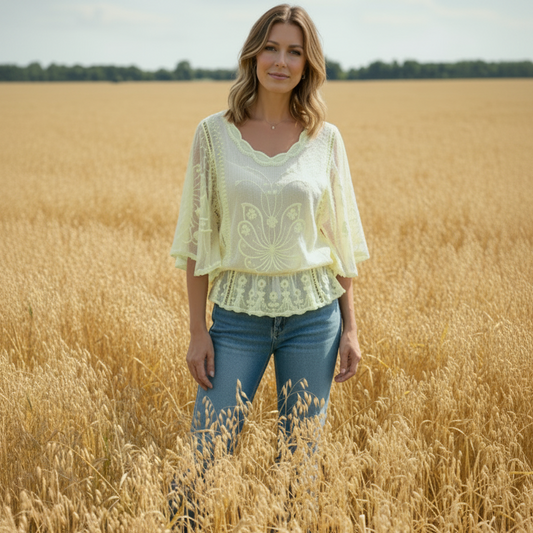 Blouse Grace, Yellow