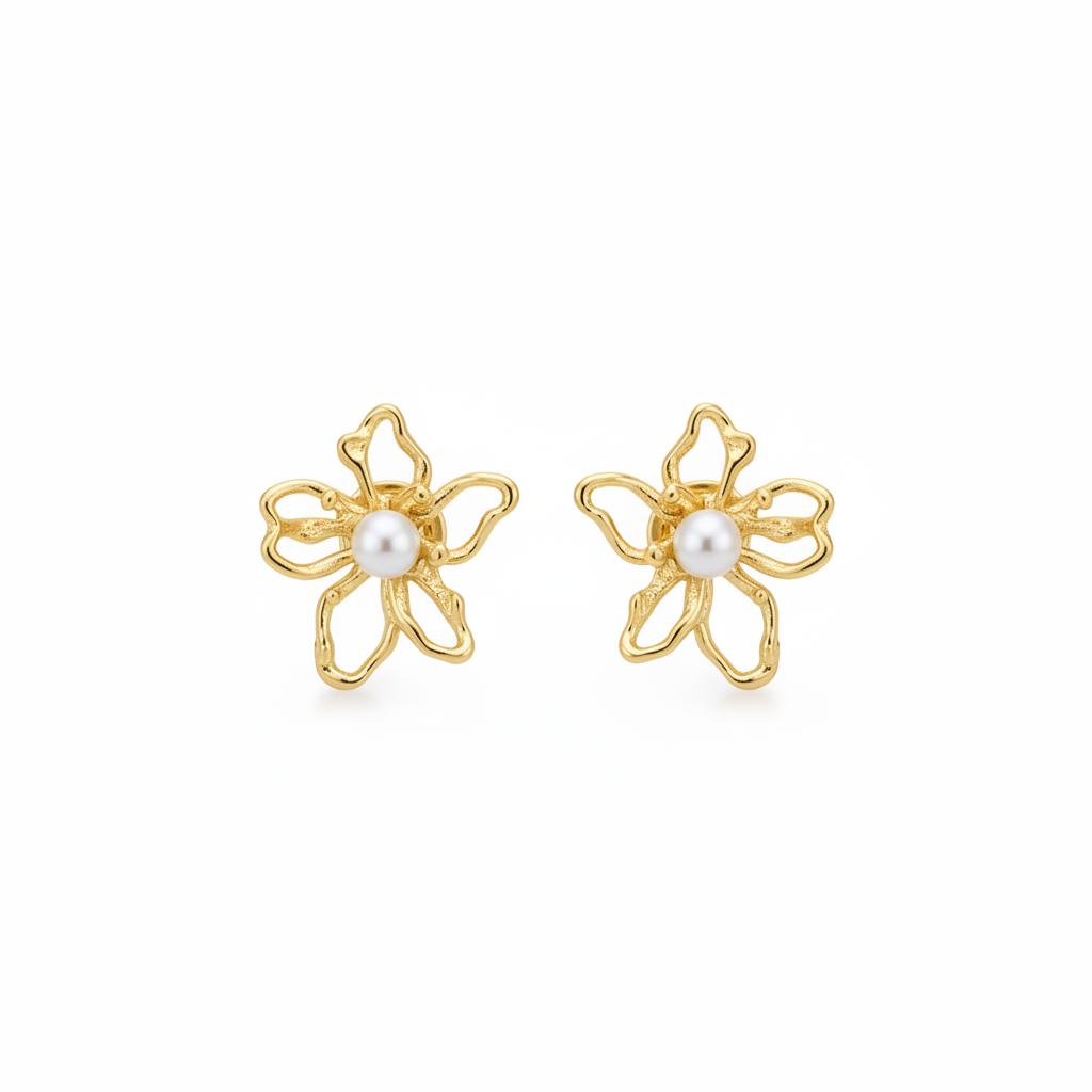 Celestia örhängen gold