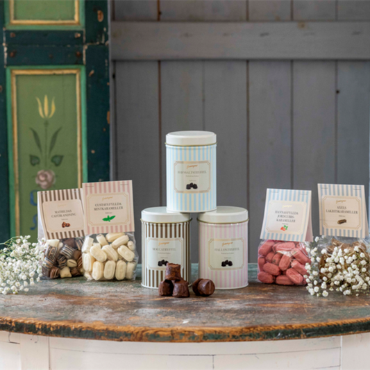 Hannas fyllda jordgubbskarameller