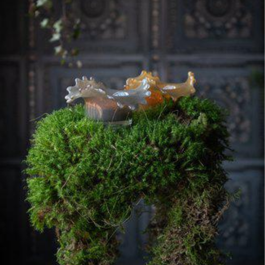 Ljuslykta Hattie, Beige