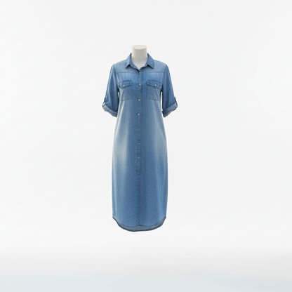 Jeanskjole, Lys Denimblå