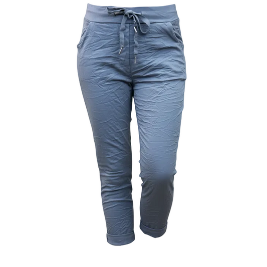Stretchbyxa Ljus jeansblå
