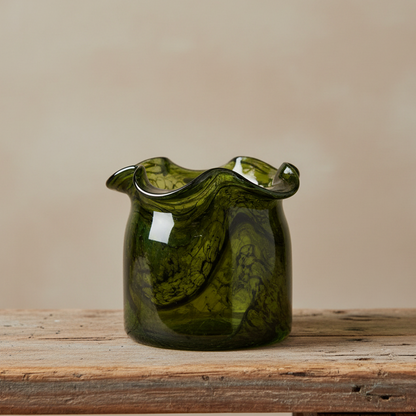 Fyrfadsstage Silke, Klart glas