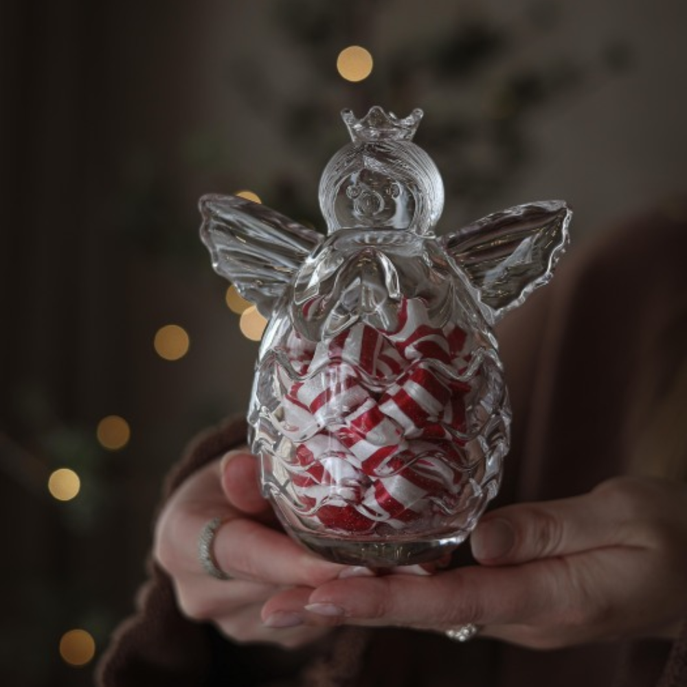 Majas Änglaburk, Glas