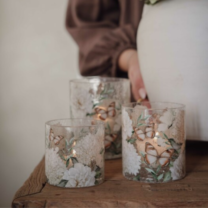 Candle lantern Flora