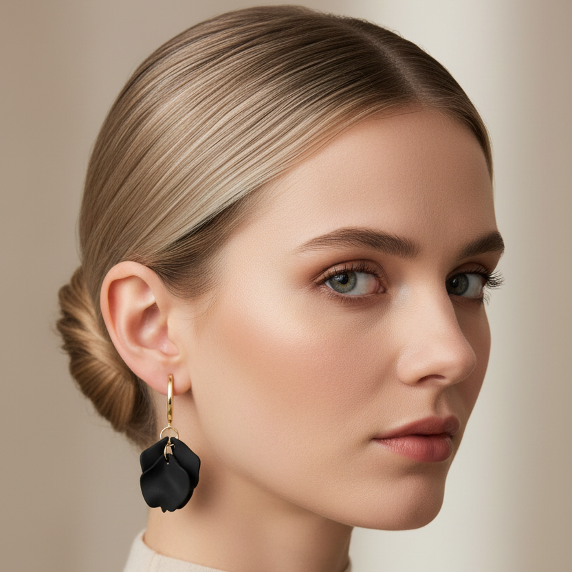 Earrings Midnight drops