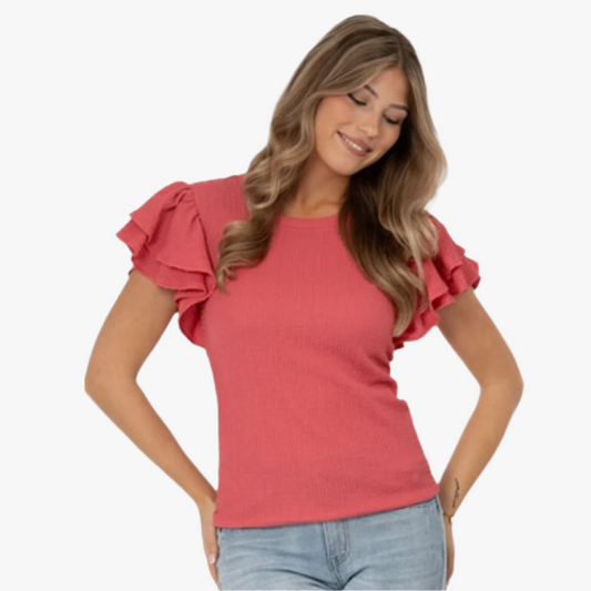 Top Raquel, blossom Rose