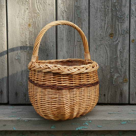 pilkorg kvadratisk rund