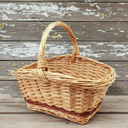 utåtlutande pilkorg