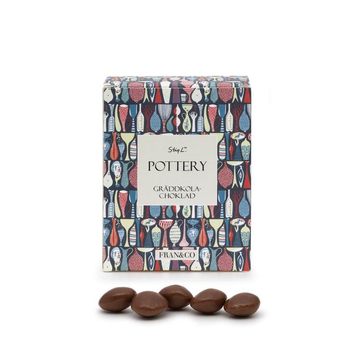 Pottery, Gräddkola Choklad 100g