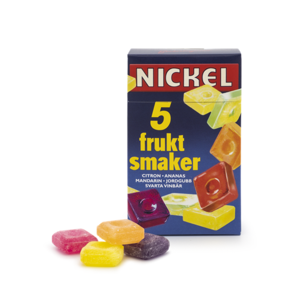 Nickel Frukt, 100gram