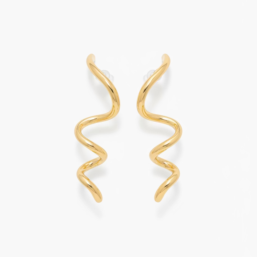 Örhängen Golden Twist