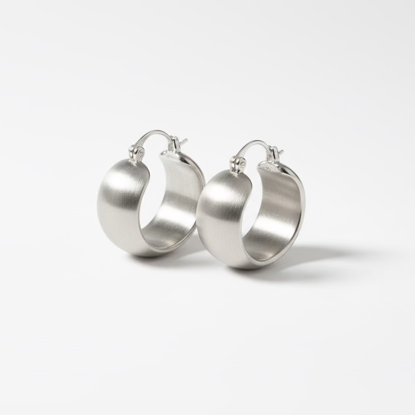 Earrings Celine, Silver