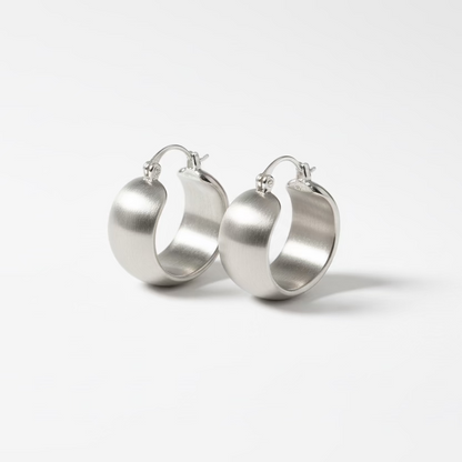 Earrings Celine, Silver