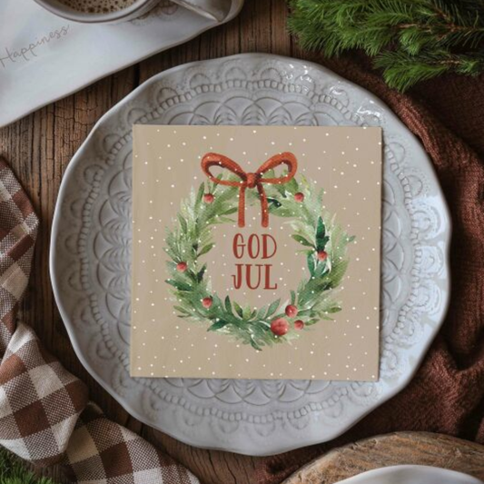 Servetter God Jul