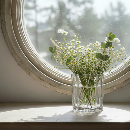 Ljuslykta Silke, Klarglas