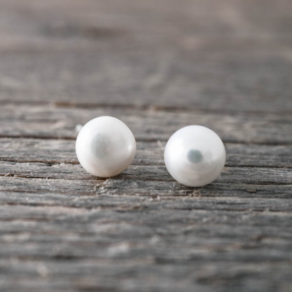 Örhängen Sötvattenpärla, 6mm