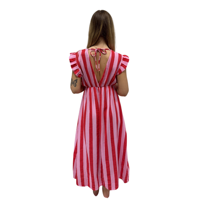 Dress Summer Sleeveless Stripe