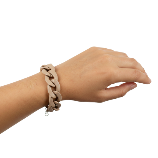 Armband Chains Of Colour, Taupe
