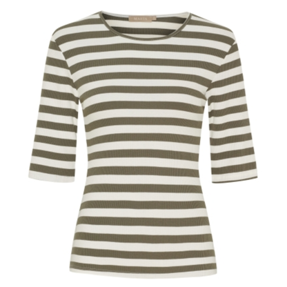 T-shirt Nena, Olivgrøn