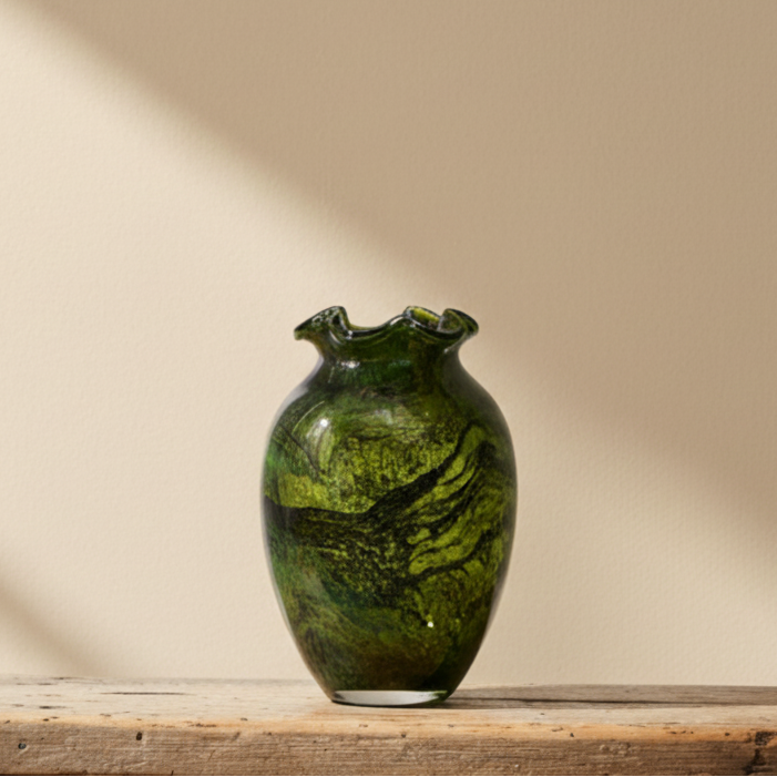 Vase Silke, Klart glas