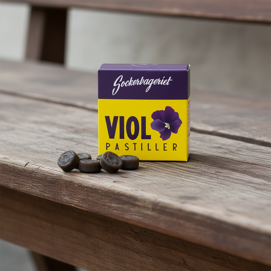 Violpastiller, 21 gram
